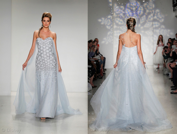 Alfred Angelo and Disney's Elsa Frozen wedding dress