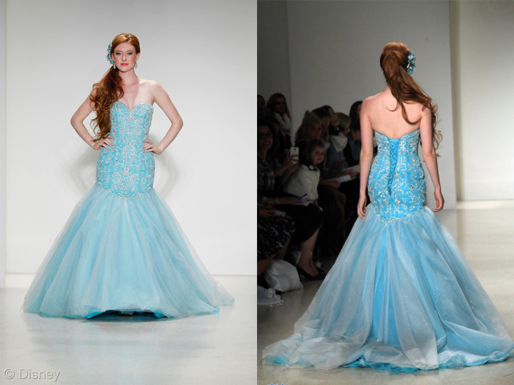 Alfred Angelo's Ariel dress would also be good for anyone considering a "blue" wedding