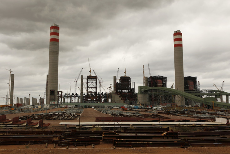 construction site at the Medupi power station in south africa