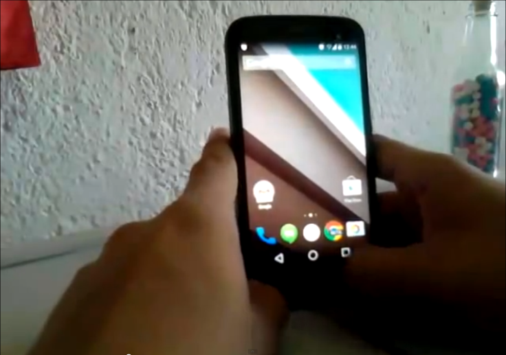 Motorola Moto G Running Android L Leaks via YouTube