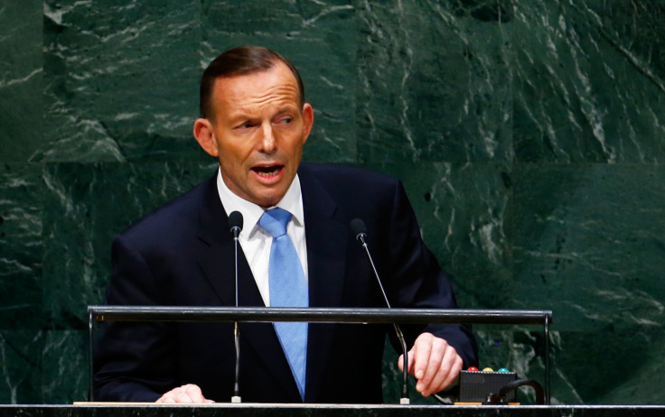 Australia Tony Abbott on Isis