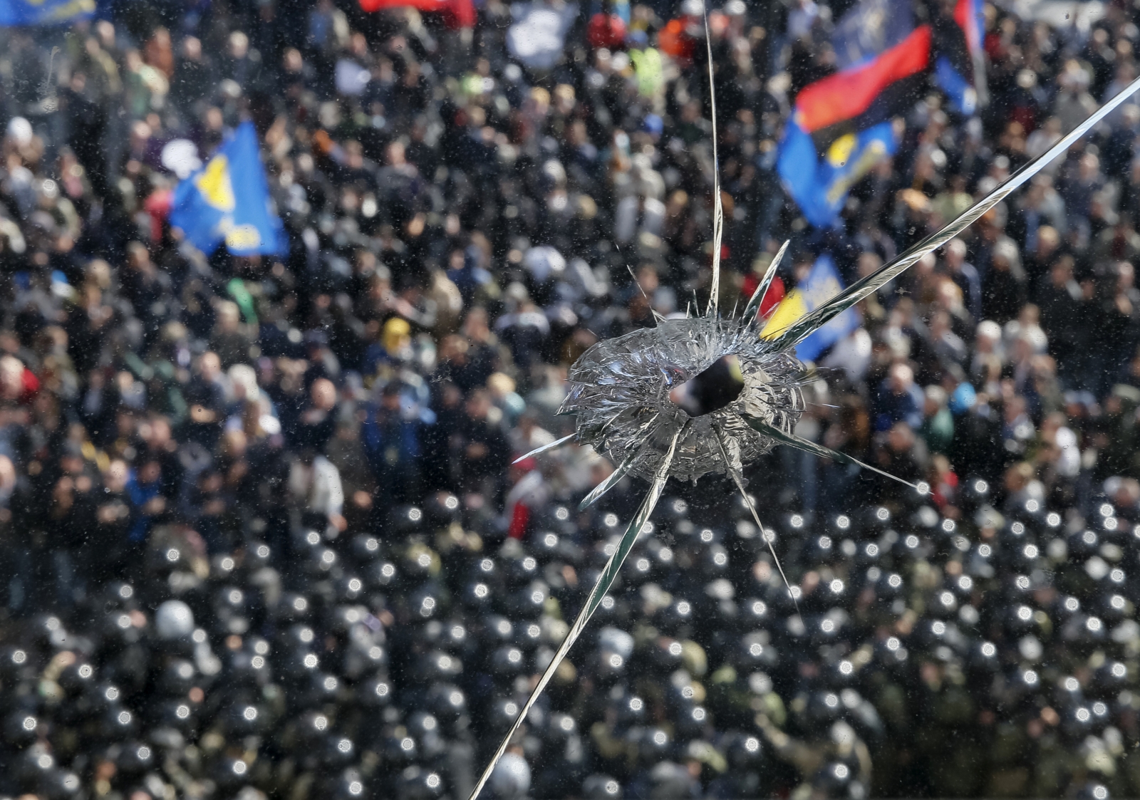 Ukraine Crisis far right clashes kiev
