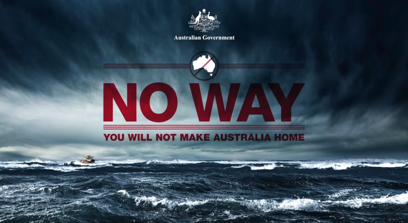 migrants australie immigrants controversial advert drowning migranti conforte aylan curbing contro asylum seekers australien outrage borders discouraging australiana refusing taxpayer