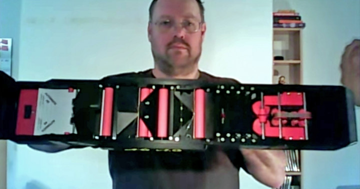 An airplane machine gun, built using 3D-printed components by Dieter Michael Krone An airplane machine gun, built using 3D-printed components by Dieter Michael Krone