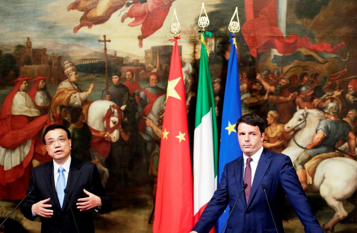 Li Keqiang Matteo Renzi Li Keqiang Matteo Renzi