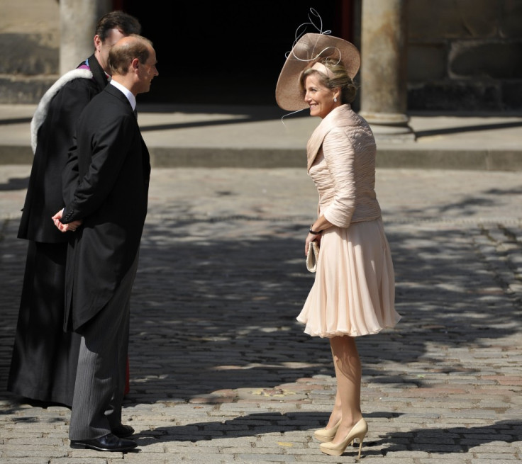 Prince Edward and his wife Sophie, Countess of Wessex