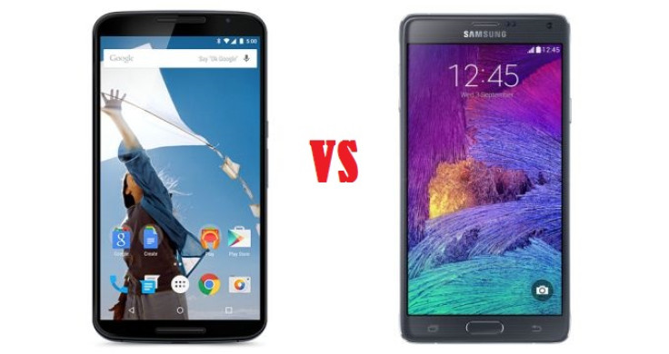 Google Nexus 6 vs Samsung Galaxy Note 4: Which One Should You Buy?