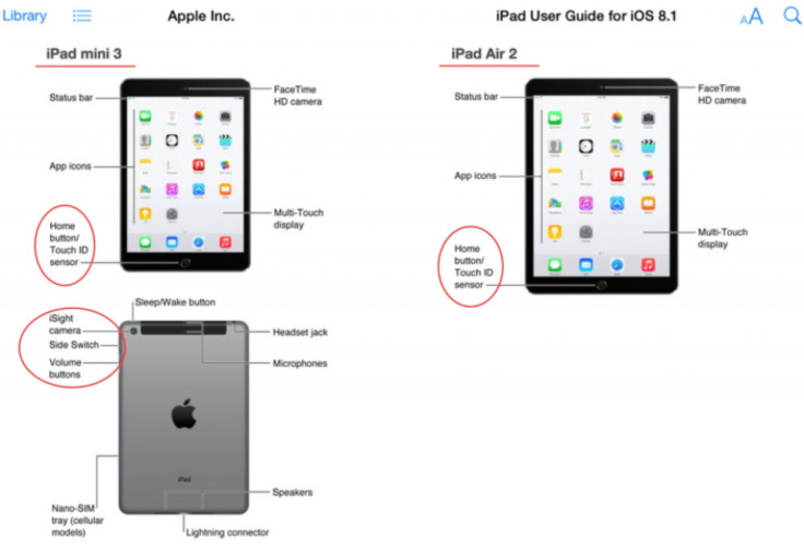 Apple leak ipad air 2