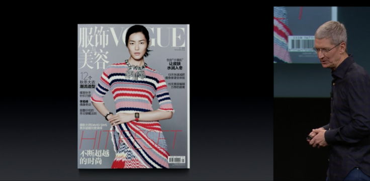 Apple Watch on Vogue