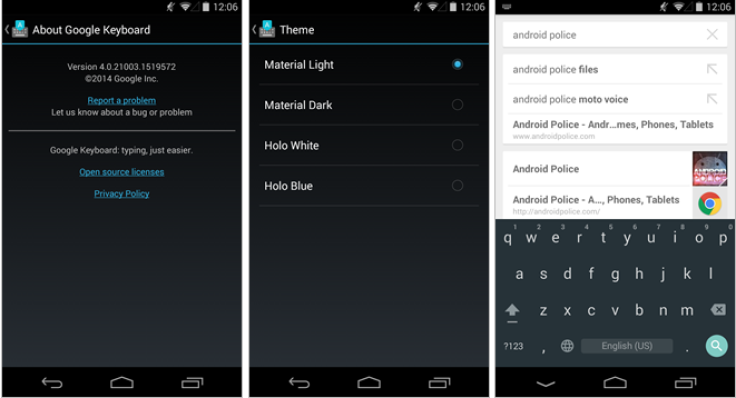 How to Install Android 5.0 Keyboard APK on Any KitKat or JellyBean Device