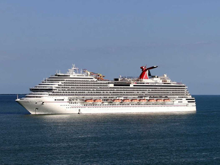 The Carnival Magic cruise ship where a health worker was kept in isolation amid Ebola fears