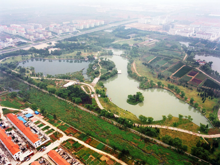 Pingdingshan Hebin Park in Henan province