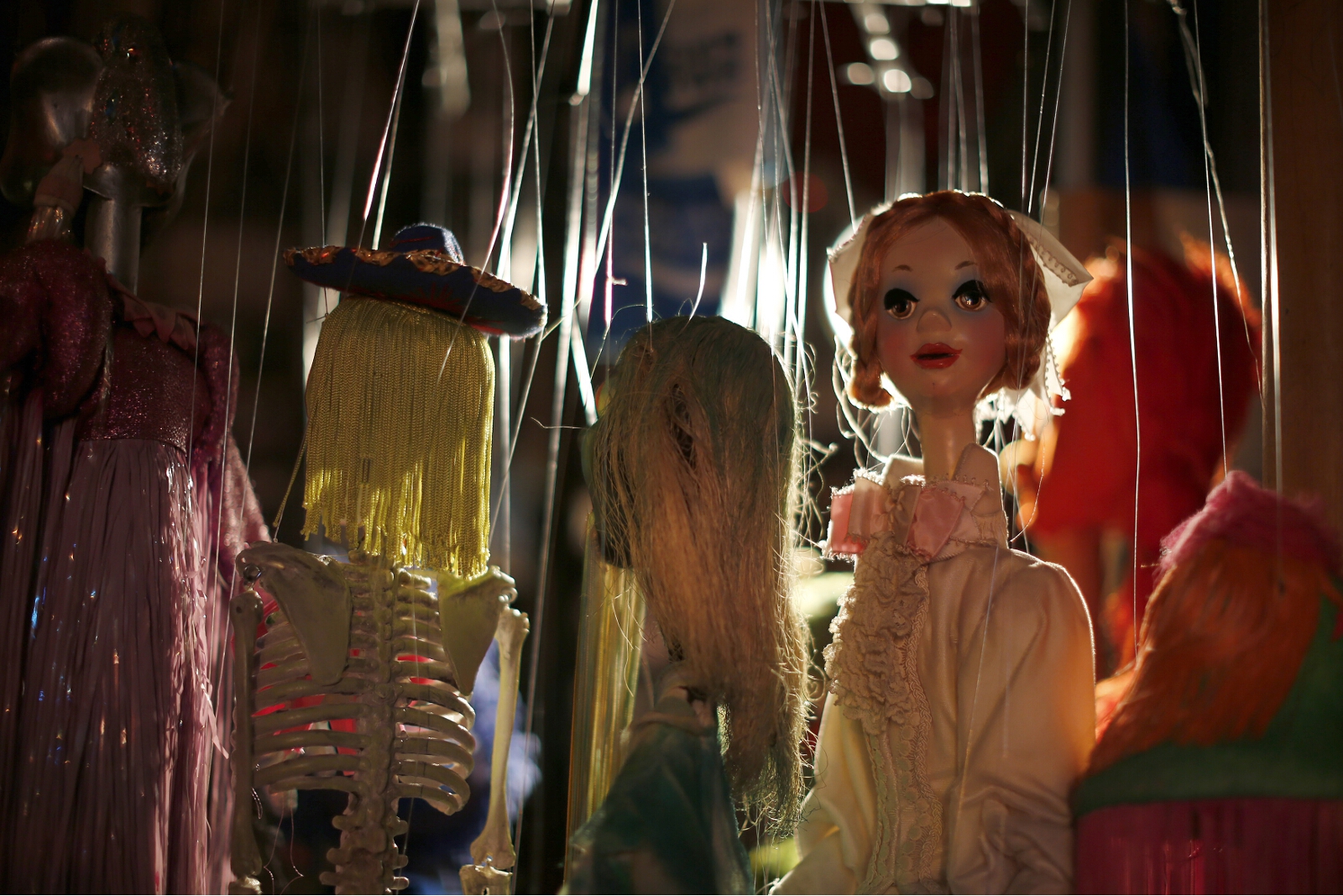 Кукольный театр за кулисами