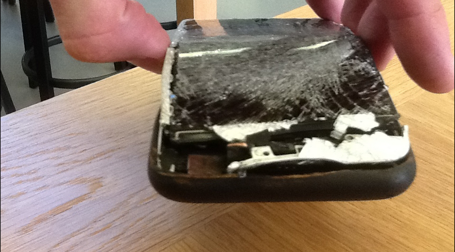iPhone 6 Catches Fire