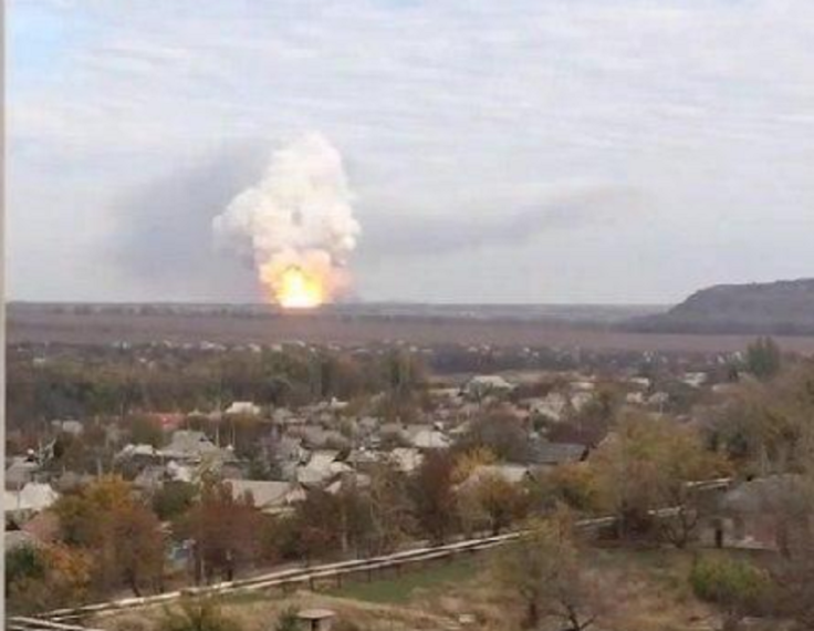 Donetsk Ukraine Explosion