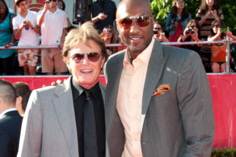 Bruce Jenner and NBA player Lamar Odom