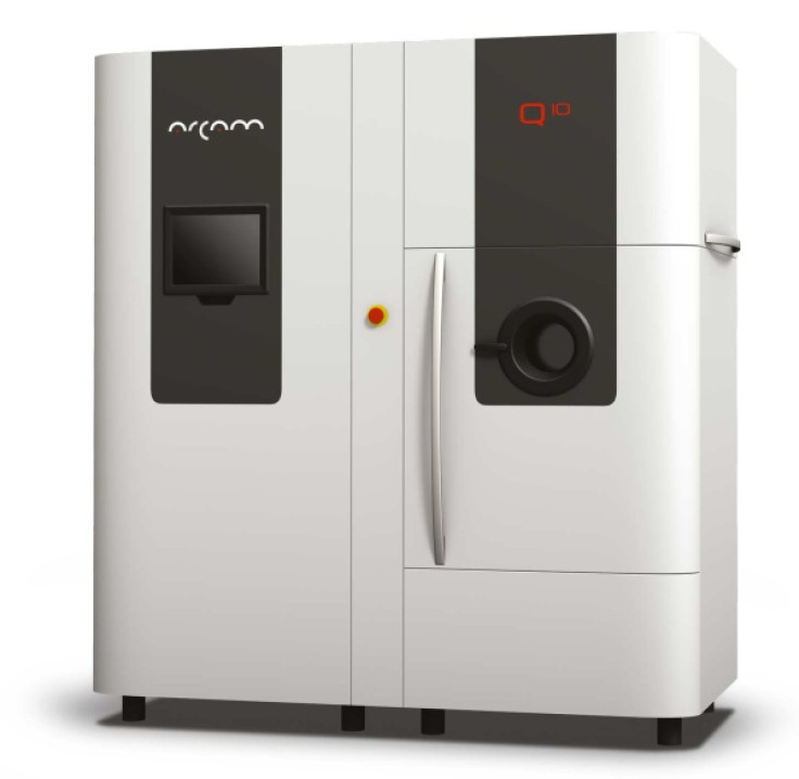 The Arcam Q10 - an industrial-sized 3D printer from Sweden designed for making orthopaedic implants