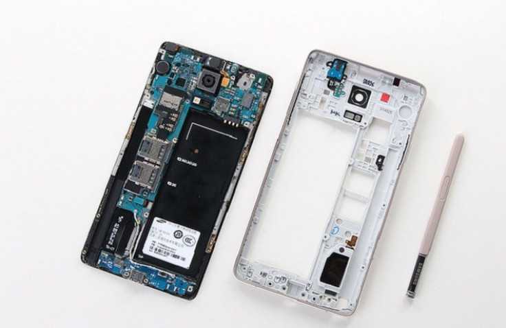 Galaxy Note 4 Teardown Confirms Use of 16-Megapixel Sony IMX240 Camera Sensor