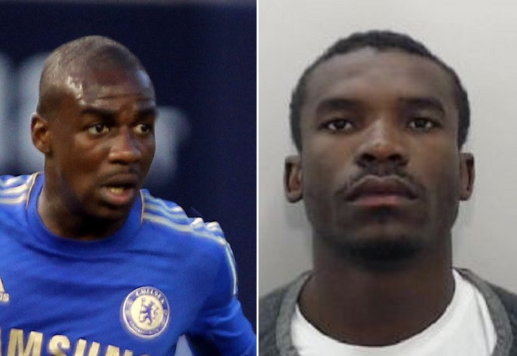 Gael Kakuta (left) and not Gael Kakuta (right), but fraudster Medi Abalimba