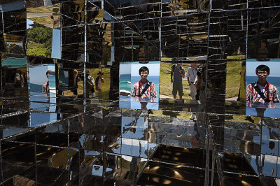 sculpture by the sea sydney house of mirrors sculpture by the sea sydney house of mirrors