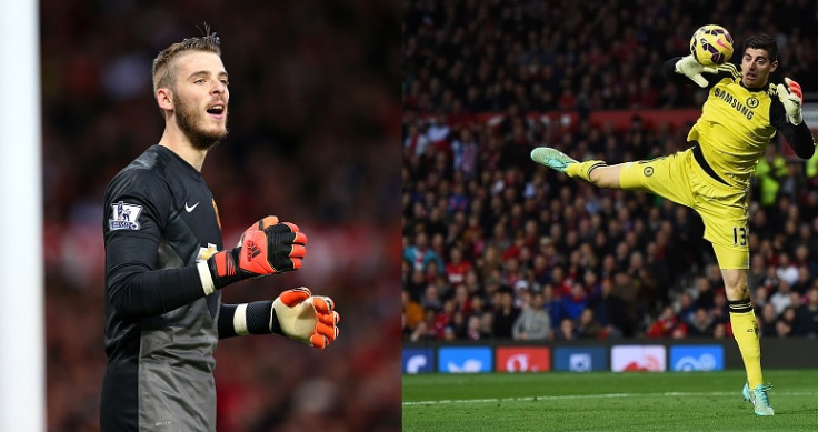 David de Gea and Thibaut Courtois