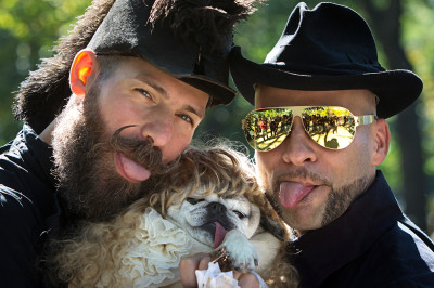 Tompkins Square Halloween Dog Parade in New York