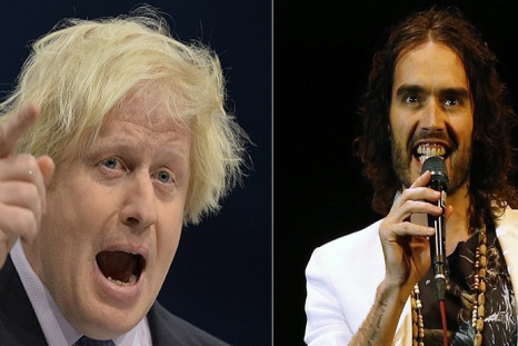 Russell Brand (left) insists he has no plans to run for Mayor of London