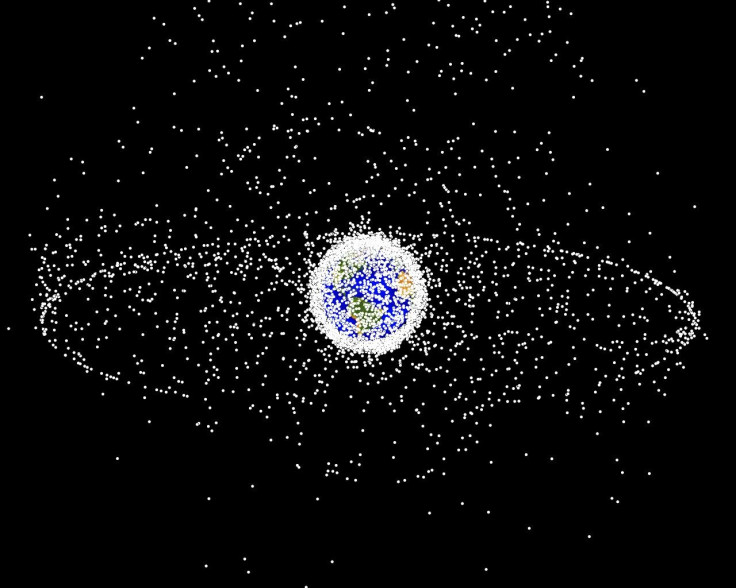 More than 500,000 pieces of space junk are tracked every day by NASA