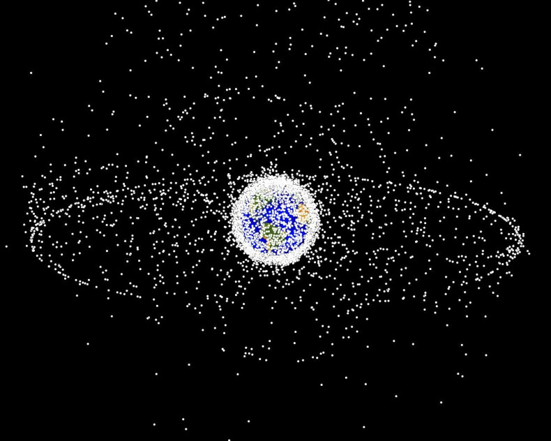 More than 500,000 pieces of space junk are tracked every day by NASA