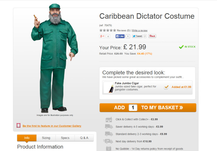 Caribbean Dictator costume