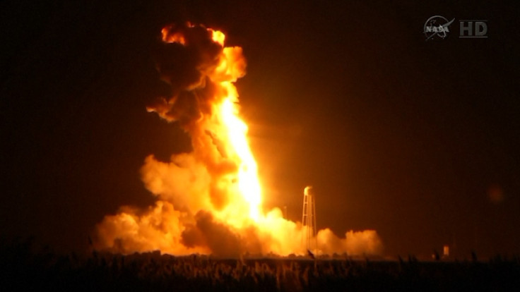 Nasa Rocket Explodes Seconds After Lift-Off in Virginia