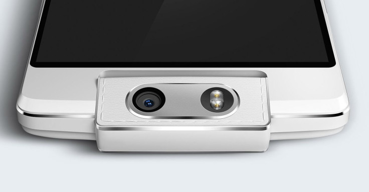 The Oppo N3 features a motorised, rotating camera which can automatically track a subject