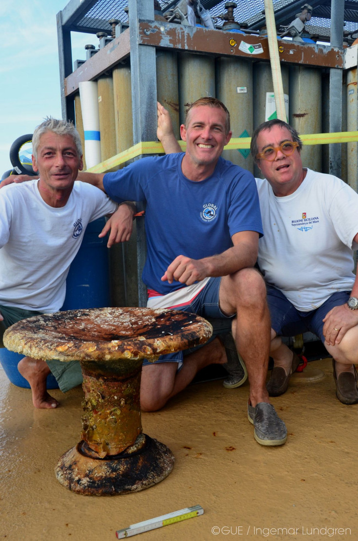 Sacrificial altar found in ancient Greek shipwreck