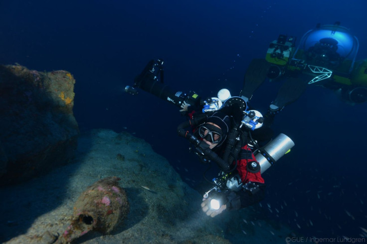 Deep sea diving for ancient Roman treasure