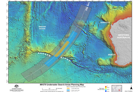 Flight MH370 search area