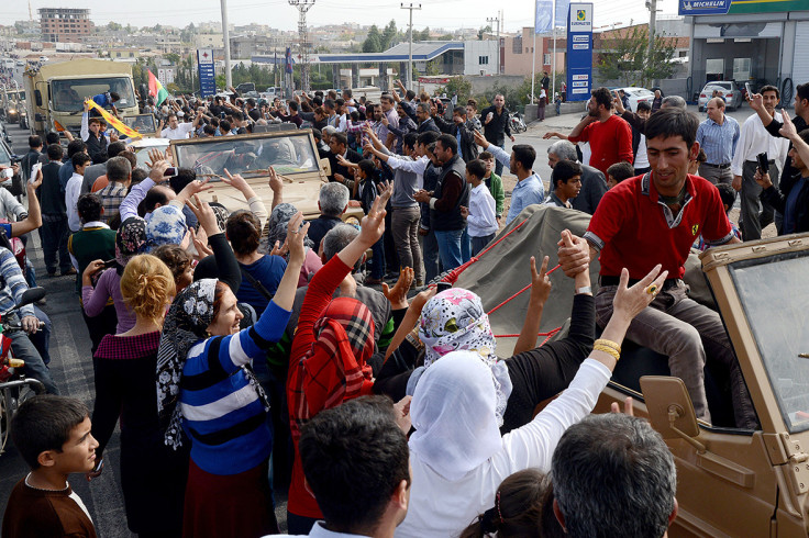 iraqi Kurds Turkey Kobani