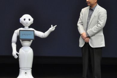 SoftBank humanoid robot