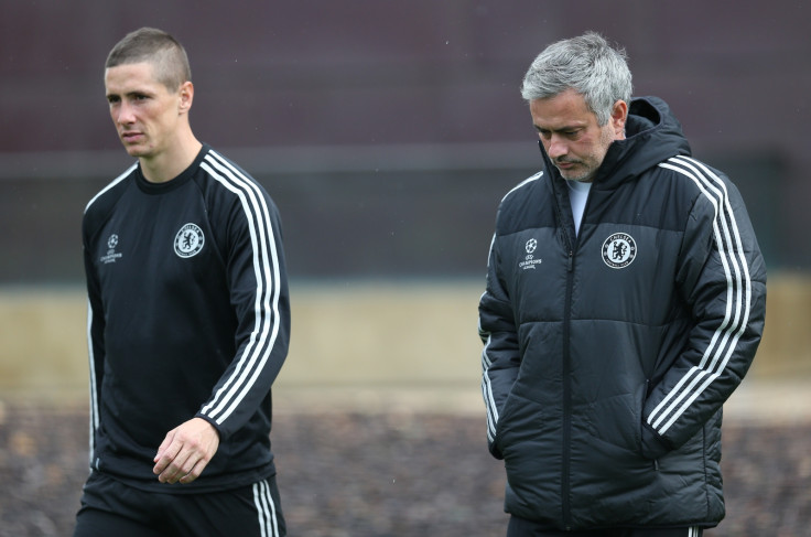 Jose Mourinho and Fernando Torres