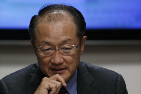 World Bank Group President Jim Yong Kim is interviewed at the Reuters Global Climate Change Summit in Washington October 16, 2014.