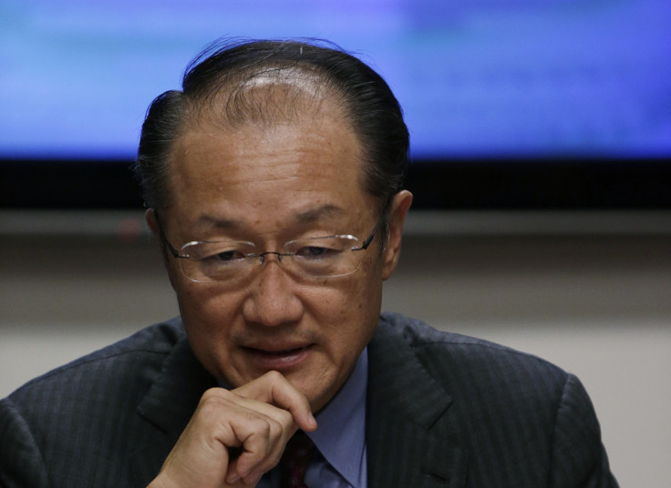 World Bank Group President Jim Yong Kim is interviewed at the Reuters Global Climate Change Summit in Washington October 16, 2014.