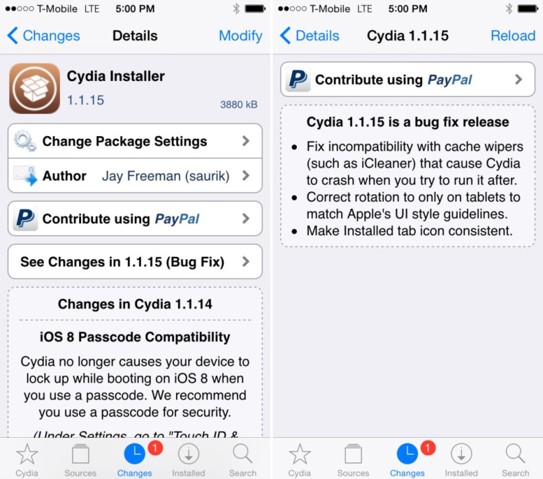 iOS 8.0/8.1 Untethered Jailbreak: Saurik Releases New Cydia Installer with Fixes for Passcode Issue, Multitasking, iPhone 6 Support and More