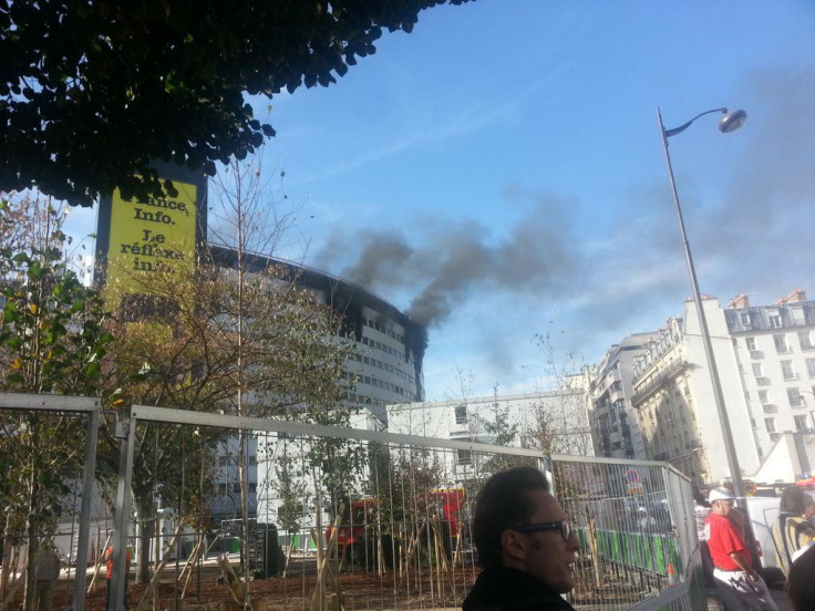 Fire breaks out at Radio France headquarters in Paris