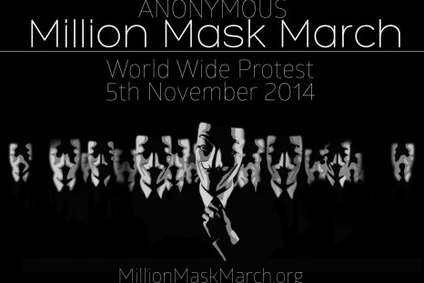 Anonymous Million Mask March 5 November 2014