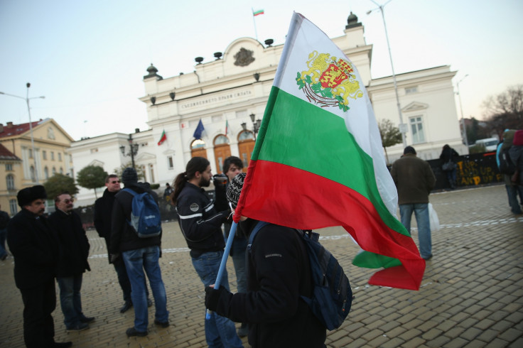 A woman self-immolated herself outside the Bulgarian parliamentary building