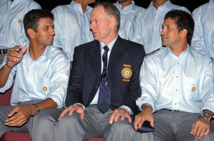 Rahul Dravid-Greg Chappell-Sachin Tendulkar