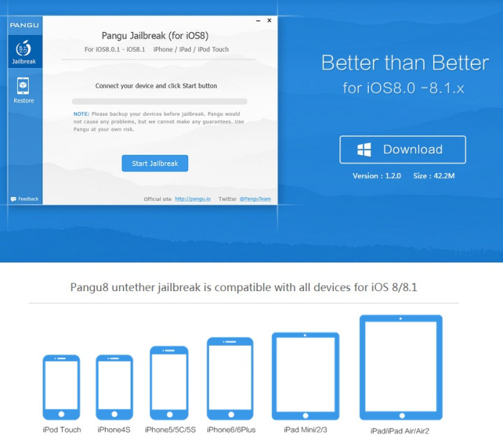 Pangu8 1.2.0 Pangu8 1.2.0