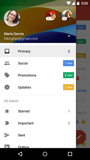 Gmail 5.0 with 'Material Design' and Multiple Email Account Support Now Officially Available for Download Gmail 5.0 with 'Material Design' and Multiple Email Account Support Now Officially Available for Download