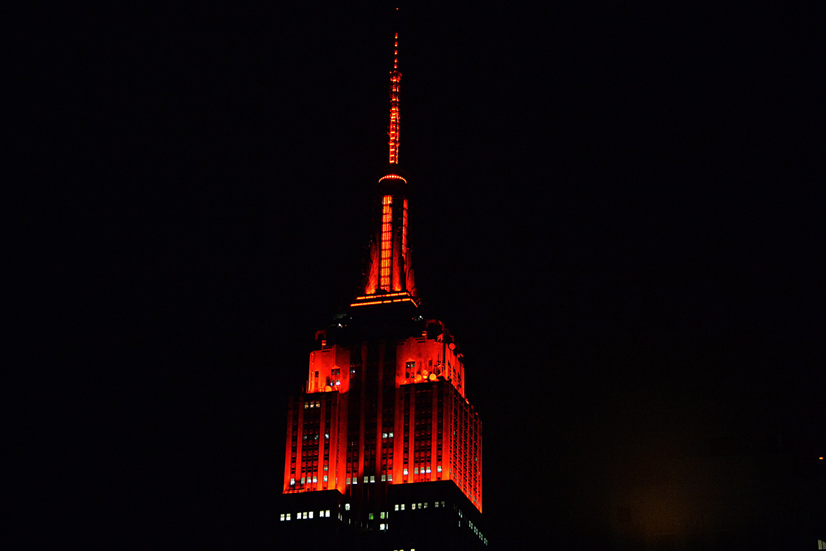 US midterms empire state building
