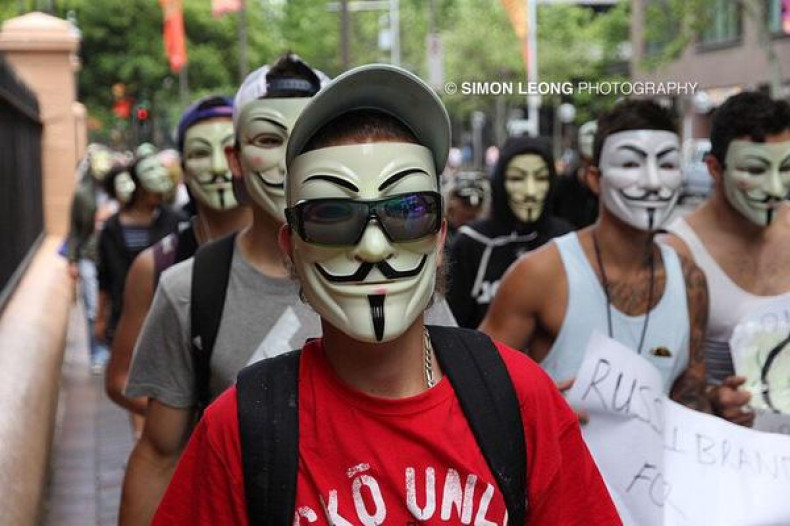 anonymous million mask march