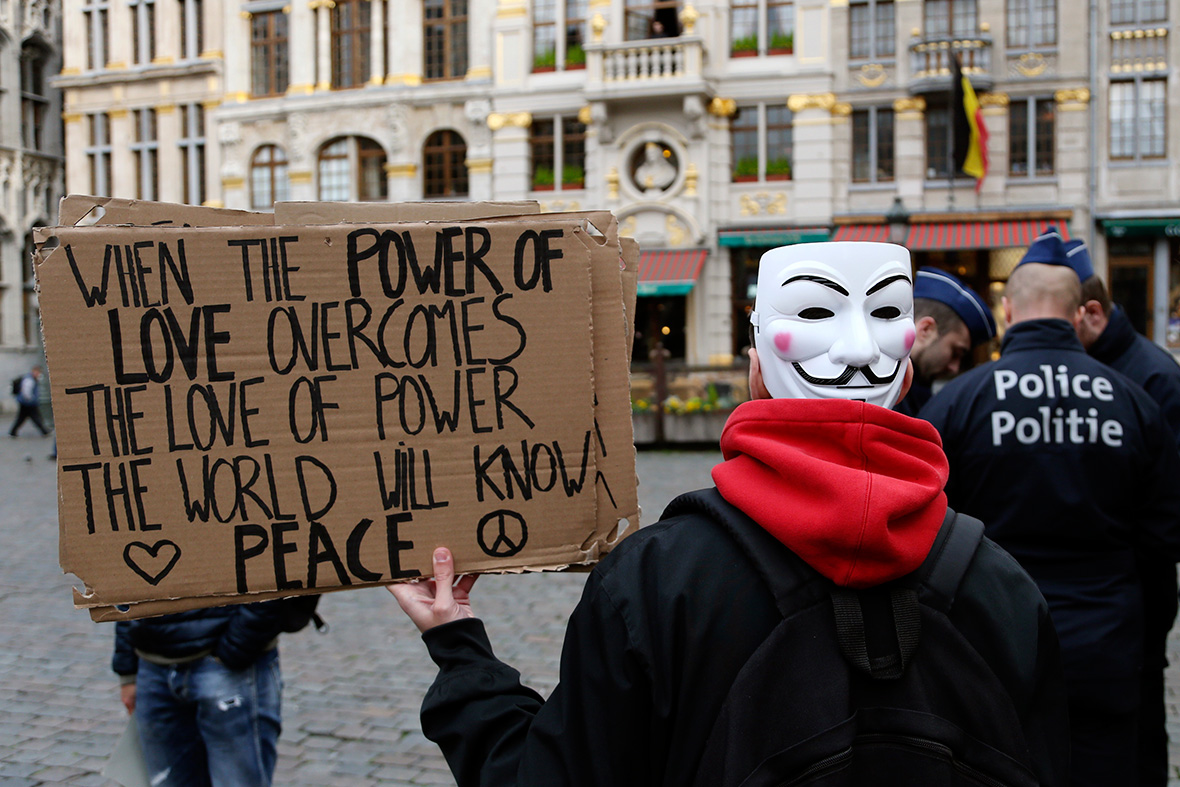 Anonymous Million Mask March Photos of Guy Fawkes Demonstrations